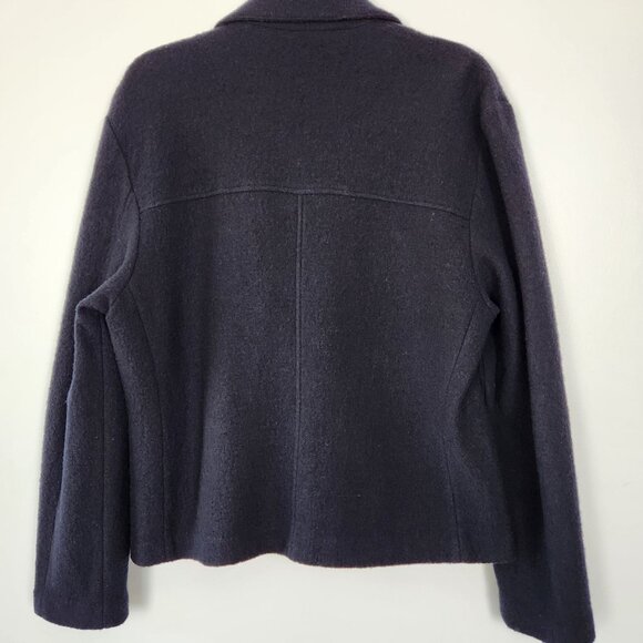 Vintage Jones New York Women's 100% Merino Wool Button Up Sweater W Pockets, Med - Picture 8 of 8